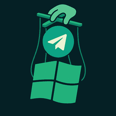 Control your windows computer using telegram